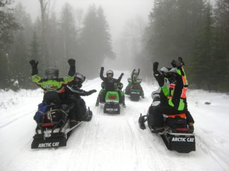 Arctic Cat touchdown!