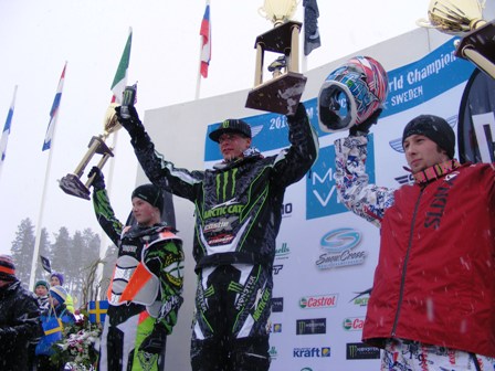 Team Arctic sweeps 2010 Snocross World Championship podium Team Arctic sweeps 2010 Snocross World Championship podium