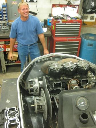 Team Arctic legend Jim Dimmerman and his el tigre triple