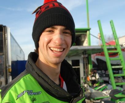 Kyle Pallin, Factory Arctic Cat snocrosser Kyle Pallin, Factory Arctic Cat snocrosser
