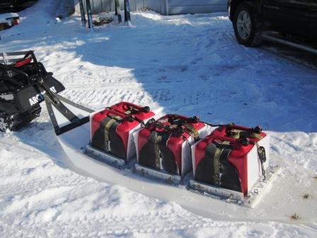 Custom fuel sleigh Custom fuel sleigh