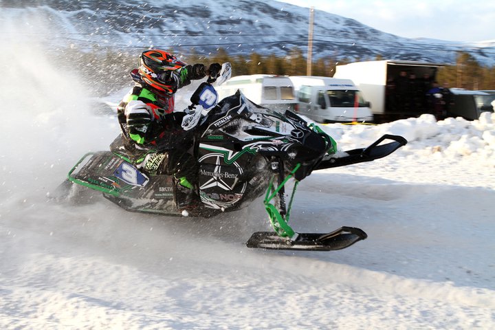 Arctic Cat's Magnus Lindback, European Champion
