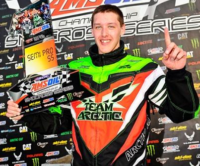 Arctic Cat's Cody Thomsen won the Semi Pro championship