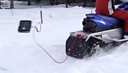 Go Snowmobiling (and bring your laptop with) Go Snowmobiling (and bring your laptop with)