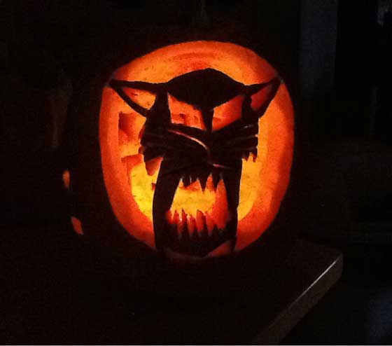 Arctic Cat Pumpkin from Jarred Zimmer
