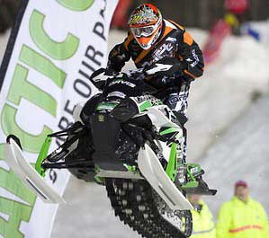 Team CBR/Arctic Cat racer Cory Davis, photo by Wayne Davis Team CBR/Arctic Cat racer Cory Davis, photo by Wayne Davis
