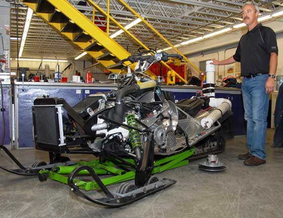 Kevin Thompson, Arctic Cat Engineer Kevin Thompson, Arctic Cat Engineer