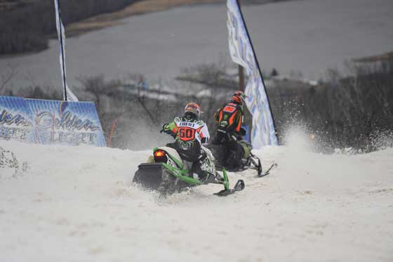 Team Arctic's Dan Ebert and Tucker Hibbert at Duluth Team Arctic's Dan Ebert and Tucker Hibbert at Duluth