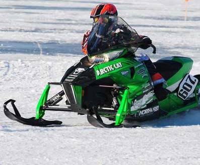 Team Arctic Cat racer Jordan Torgerson, photo by sledracer.com Team Arctic Cat racer Jordan Torgerson, photo by sledracer.com