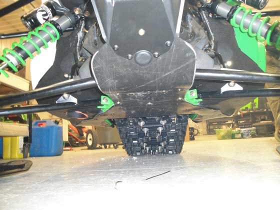 Brian & Paul Dick's 2012 Arctic Cat Iron Dog race sleds
