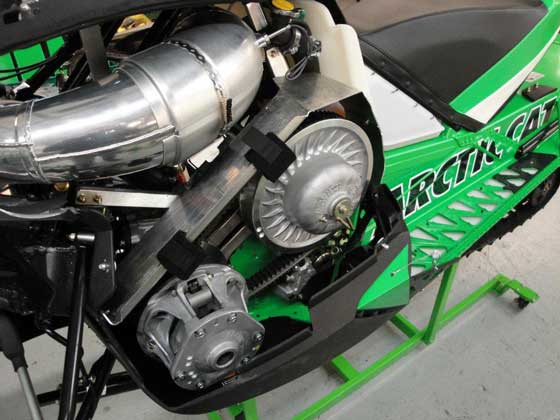 Brian & Paul Dick's 2012 Arctic Cat Iron Dog race sleds