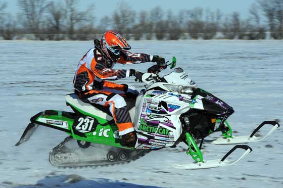 Benjamin Langaas, Team Arctic Cat cross-country Benjamin Langaas, Team Arctic Cat cross-country