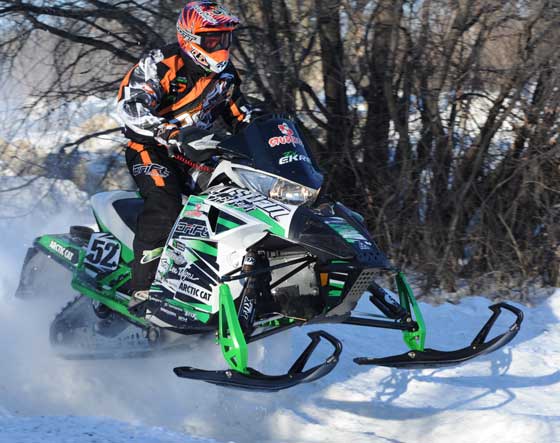 Team Arctic Cat DJ Ekre at Grafton, photo by ArcticInsider.com Team Arctic Cat DJ Ekre at Grafton, photo by ArcticInsider.com