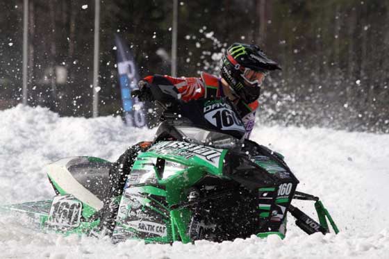 Arctic Cat/Christian Bros. Racing pro Cory Davis at the Clash of Nations Arctic Cat/Christian Bros. Racing pro Cory Davis at the Clash of Nations