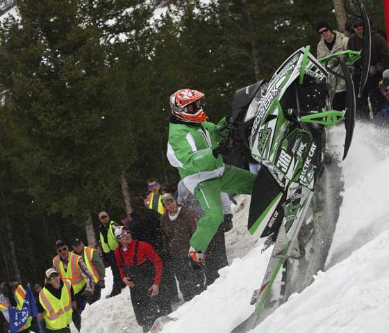 Team Arctic Cat hillclimber, the uber-amazing Kyle Tapio... 2012 King of Kings Team Arctic Cat hillclimber, the uber-amazing Kyle Tapio... 2012 King of Kings