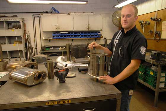 Mike Larson, Snowmobile Design Engineer at Arctic Cat Mike Larson, Snowmobile Design Engineer at Arctic Cat
