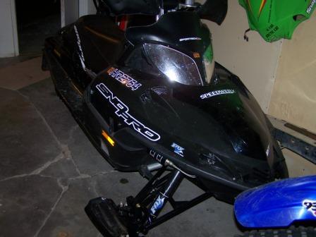 Mike Larson's custom Arctic Cat Sno Pro 700 EFI Mike Larson's custom Arctic Cat Sno Pro 700 EFI