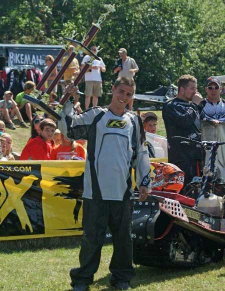 Team Arctic Cat racer Travis Audorff