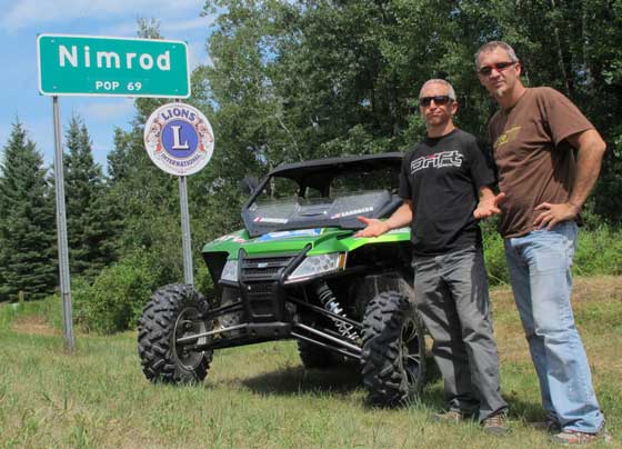 Arctic Cat Wildcat Class 5 Rally to TRF