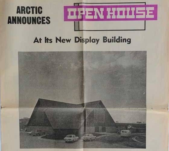 Arctic Cat Display Building from 1971