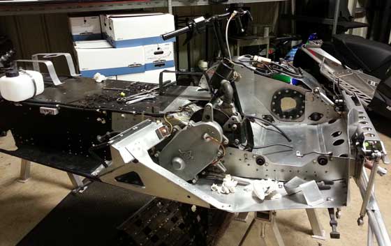 Jim Dimmerman's Phantom Sno Pro race sled will be restored for the 50th Jim Dimmerman's Phantom Sno Pro race sled will be restored for the 50th