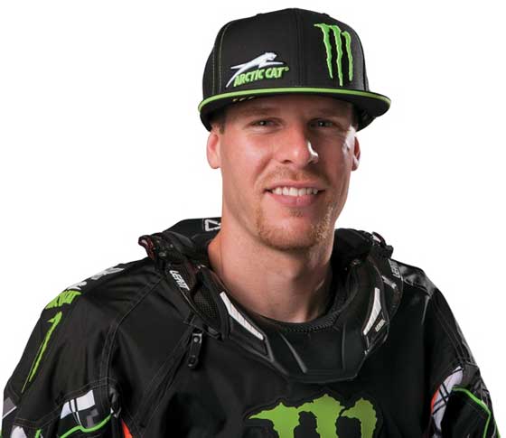 Tucker Hibbert, Team Monster/Arctic Cat