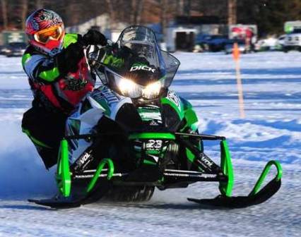 Brian Dick, Arctic Cat racer and engineer, photo: sledracer.com Brian Dick, Arctic Cat racer and engineer, photo: sledracer.com
