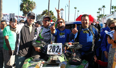 The Fines Double/Arctic Cat Team