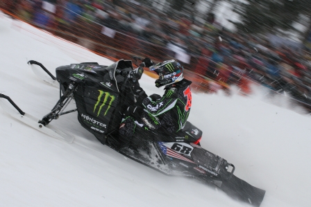 Tucker Hibbert Winning Gold at the 2010 Snocross World Championship