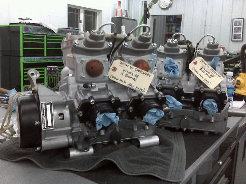 Tucker Hibbert's soon-to-be 2010 Mod Motors