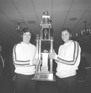Brian Nelson and Hubert Fixsen, during the Deere years