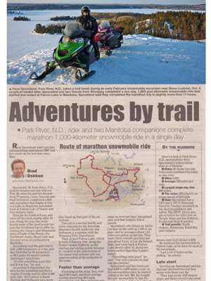 The story of Ross Spoonland's 658-mile day