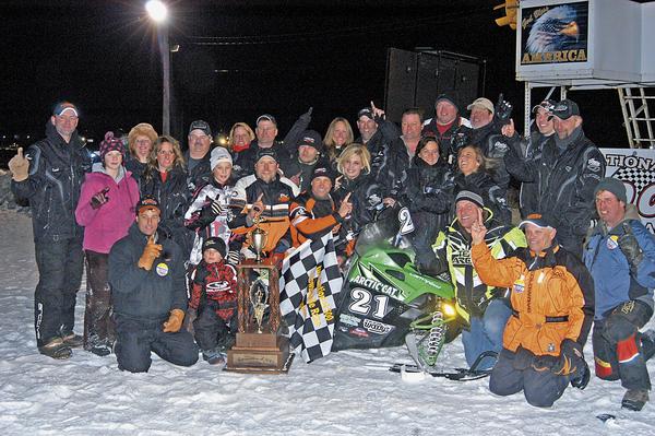 Cadarette Racing Celebrates Soo 500 Win for Arctic Cat