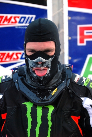 Tucker Hibbert after winning the Pro Open final