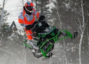 Johan Lidman raced the Sportech/Arctic Cat to 4th in Open