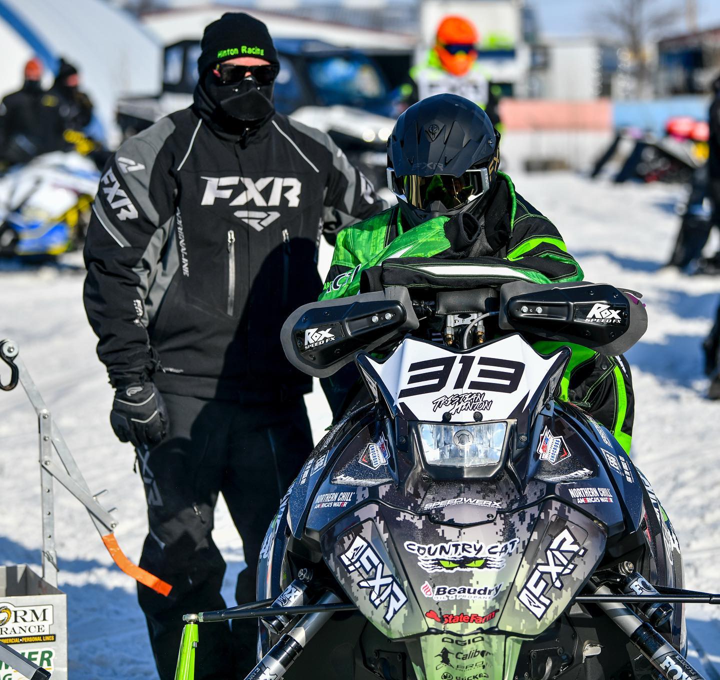 TOUR ARCTIC CAT WITH NATIONAL SNOCROSS RACER TRISTIAN HINTON