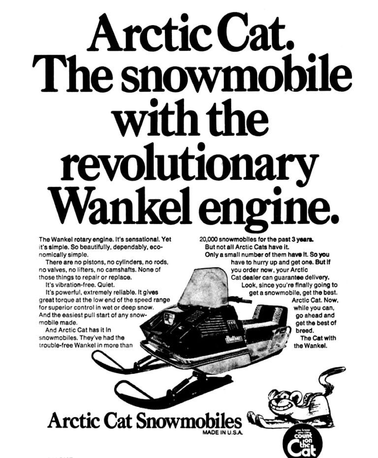 1972 ARCTIC CAT AD