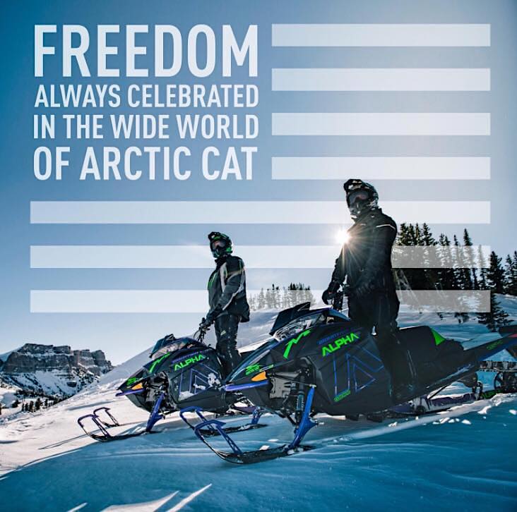 2018 ARCTIC CAT 4TH OF JULY AD