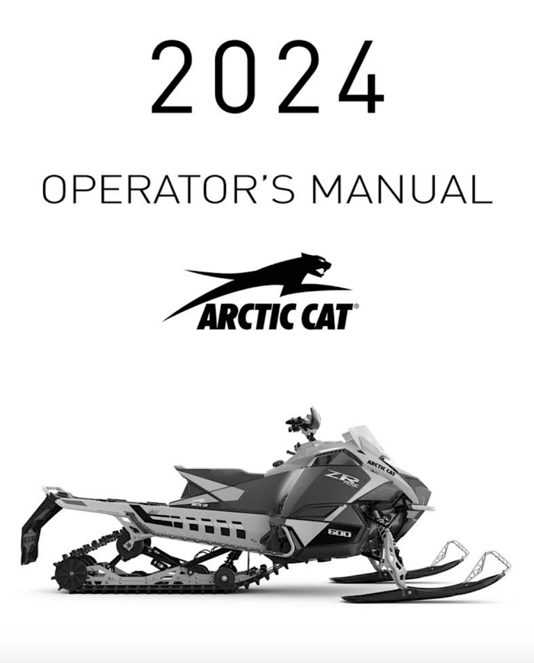 2024 ARCTIC CAT CATALYST OPERATORS MANUAL PDF