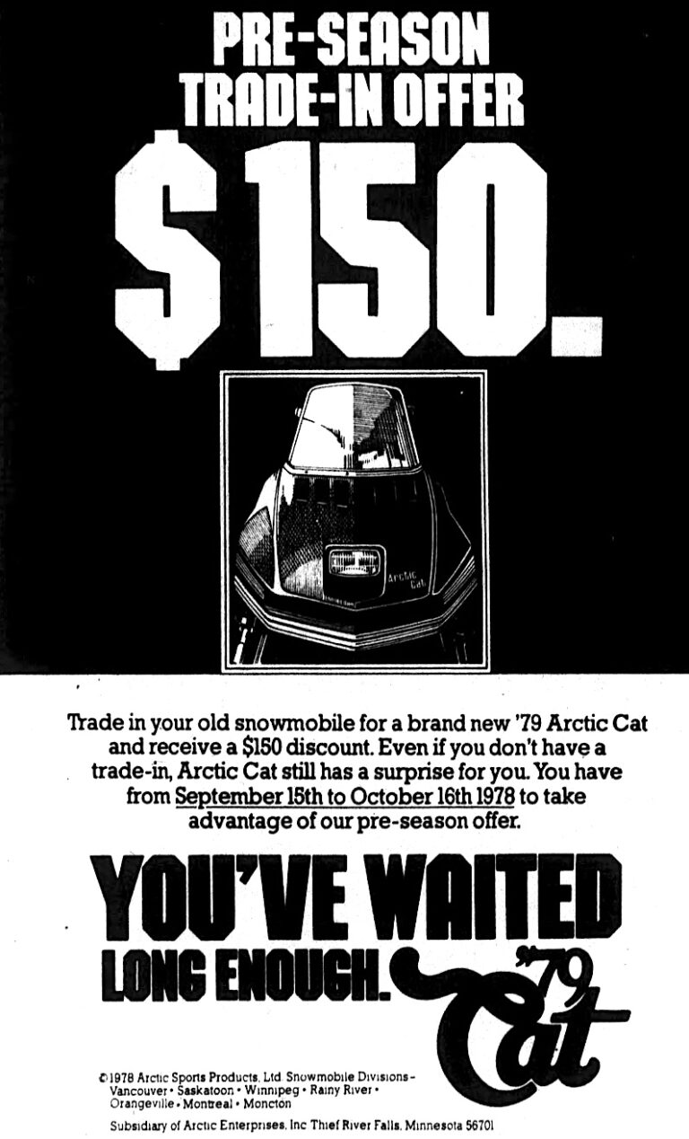 1979 ARCTIC CAT AD