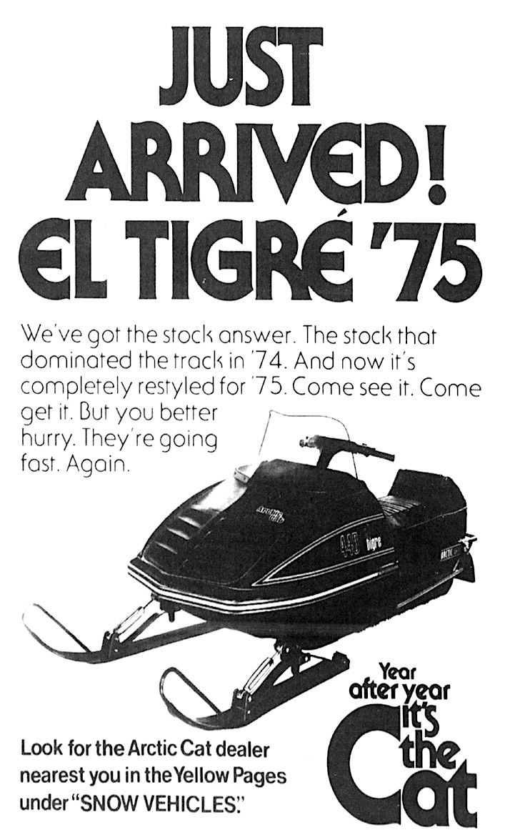 1975 ARCTIC CAT AD