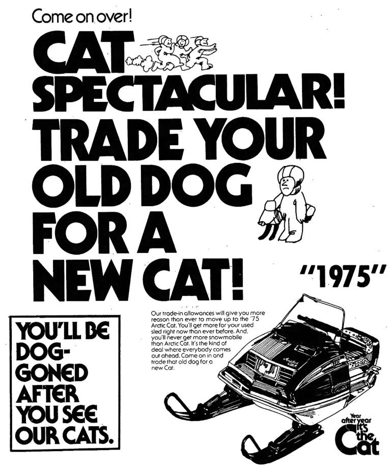 1975 ARCTIC CAT AD