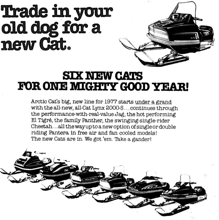1977 ARCTIC CAT AD