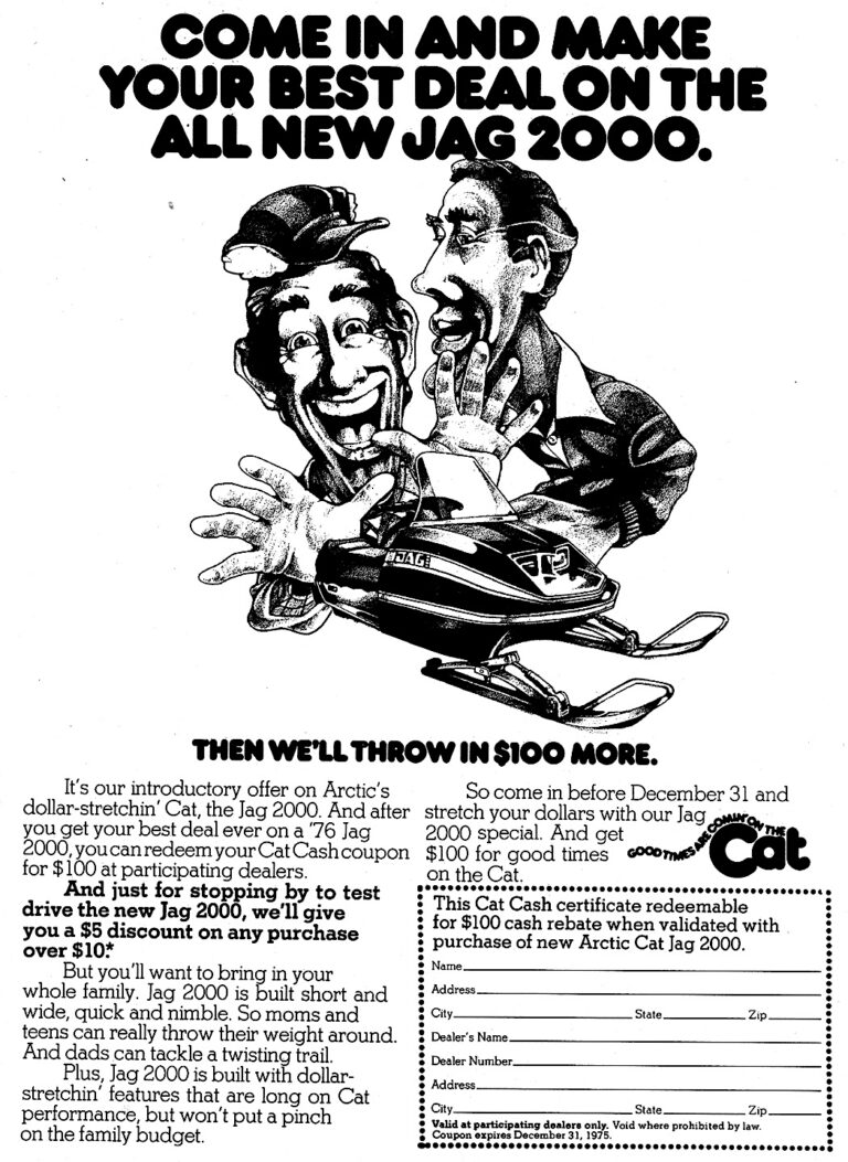 1976 ARCTIC CAT AD