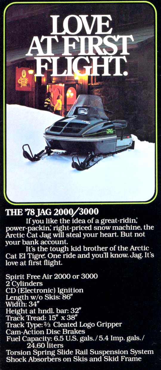 1978 ARCTIC CAT BROCHURE