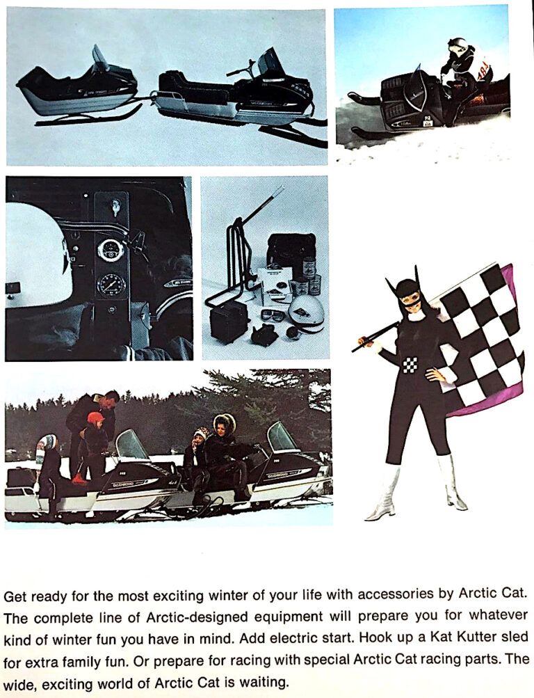 1970 ARCTIC CAT ACCESSORY AD