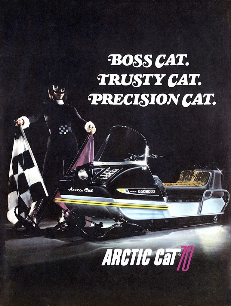 1970 ARCTIC CAT BOSS CAT AD