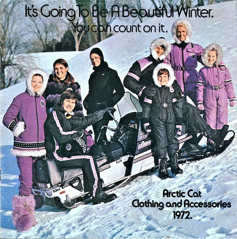 1972 ARCTIC CAT CLOTHING AND ACCESSORIES BEAUTIFUL WINTER