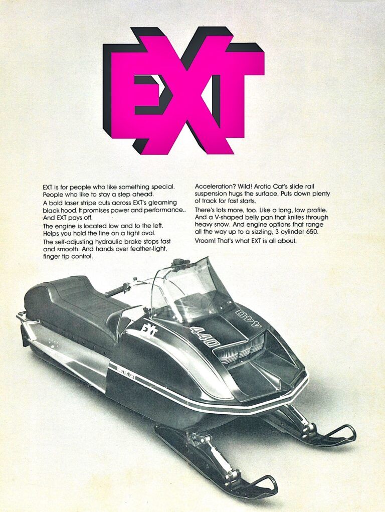 1972 ARCTIC CAT EXT AD