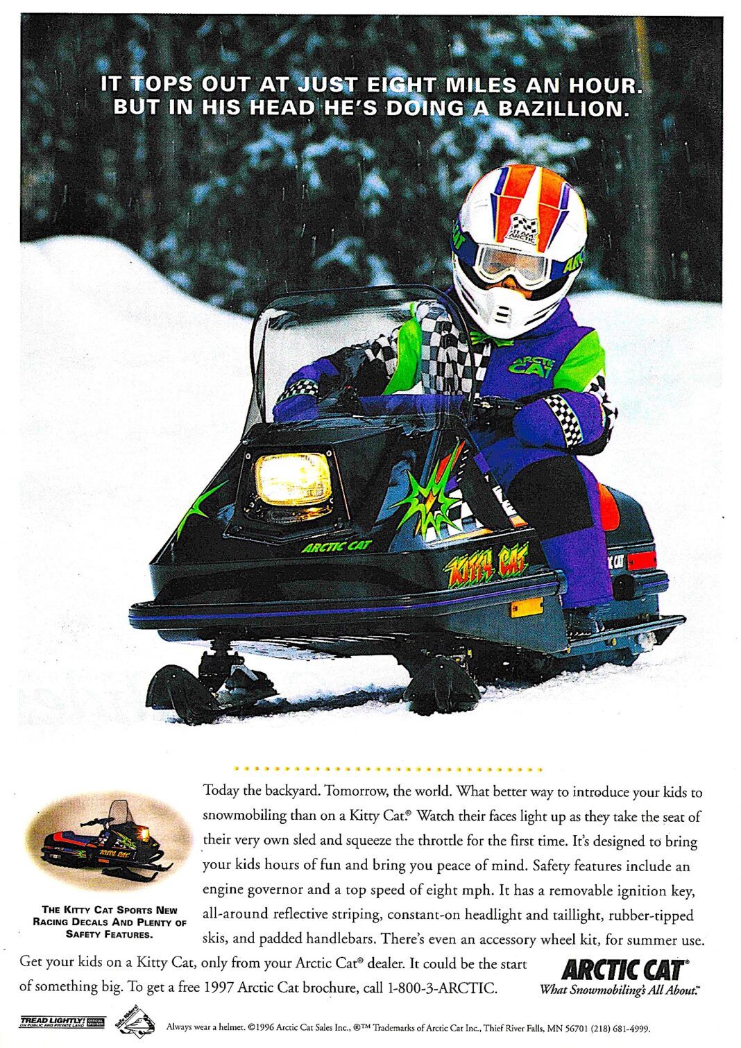 1997 ARCTIC CAT KITTY CAT AD ArcticInsider